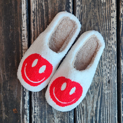 Ruby Smiley Slippers