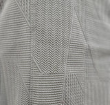 Ruffle Sleeve Pattern Dress