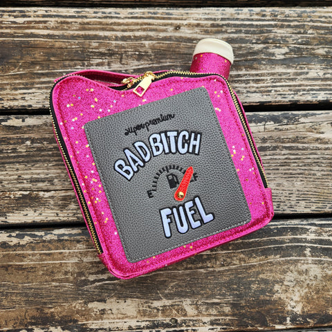 Bad B**tch Fuel Bag Purse Pink