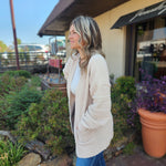 Tiered Balloon Sleeve Cardigan