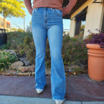 Kancan High Rise Flare Jean