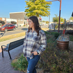 Gray Mix Plaid Flannel