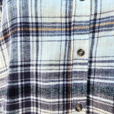 Gray Mix Plaid Flannel