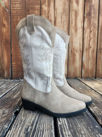 Taupe Pendry Western Boot