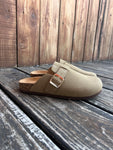 Taupe Berk Slip On Mule