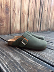 Olive Berk Slip On Mule