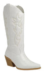 White Tall Western Creek Boot