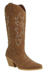 Tall Tan Western Stitch Creek Boot