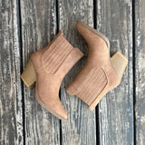 Tan Western River Bootie